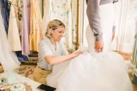 Wedding Venue Staff Final Dress Preparations- Maison Albion